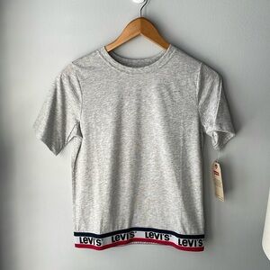NWT Levi’s‎ Logo Tape Hem T-Shirt